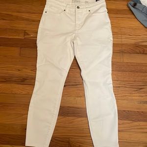 Lucky Brand White Skinny Jeans